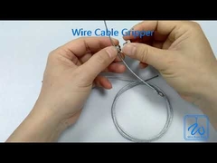 σφιγκτήρας καλωδίου, σύστημα ανάρτησης χαλύβδινου καλωδίου