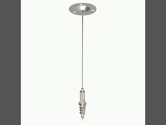 Σύνδεση απορροφητήρα άγκυρα 40.5 * 37MM από υλικό κράματος ψευδαργύρου με ρυθμιζόμενο σύρμα κιτ