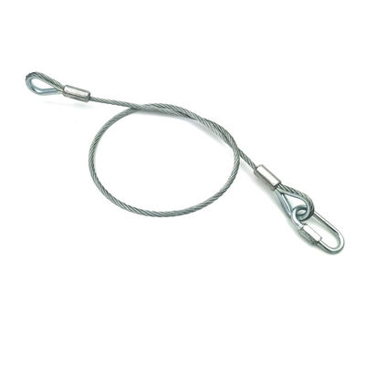 Σχοινί Ασφαλείας Για Ηχεία Με Διάμετρο Συρματόσχοινου 3mm Μήκος 60cm Ή Προσαρμόσιμο