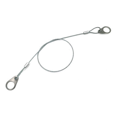 Ασφάλεια ομιλητή Ατσάλινο καλώδιο Ασφάλεια σύρμα για το ταβάνι Ομιλητής τοποθετημένος στο ταβάνι ή στον τοίχο Προσθέστε ασφάλεια για το κρεμάσιμο Φως κλειδαριά κάμερα DIY ομιλητής στην αίθουσα Έκθεση μπαρ αυτοκινήτου