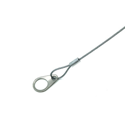 Ασφάλεια ομιλητή Ατσάλινο καλώδιο Ασφάλεια σύρμα για το ταβάνι Ομιλητής τοποθετημένος στο ταβάνι ή στον τοίχο Προσθέστε ασφάλεια για το κρεμάσιμο Φως κλειδαριά κάμερα DIY ομιλητής στην αίθουσα Έκθεση μπαρ αυτοκινήτου