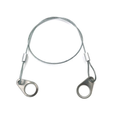 Ασφάλεια ομιλητή Ατσάλινο καλώδιο Ασφάλεια σύρμα για το ταβάνι Ομιλητής τοποθετημένος στο ταβάνι ή στον τοίχο Προσθέστε ασφάλεια για το κρεμάσιμο Φως κλειδαριά κάμερα DIY ομιλητής στην αίθουσα Έκθεση μπαρ αυτοκινήτου