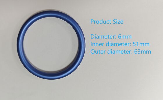 Προσαρμόσιμα Μπλε Δαχτυλίδια Φινιρίσματος Ανοδίωσης Δαχτυλίδια Sling Άνετα Ανθεκτικά Για Baby Carrier