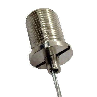 Κιτ εξαρτημάτων για διαχείριση καλωδίων λαμπτήρων, κλιπ συγκράτησης συρματόσχοινου, κλειδαριά M10