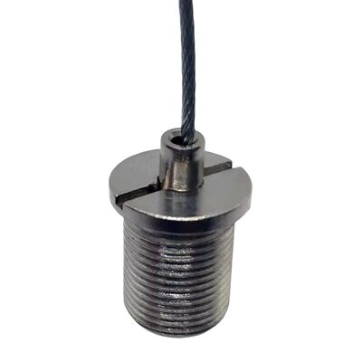 Κιτ εξαρτημάτων για διαχείριση καλωδίων λαμπτήρων, κλιπ συγκράτησης συρματόσχοινου, κλειδαριά M10