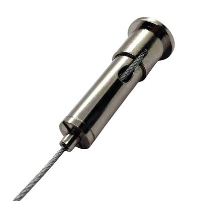 OEM Wholesale G450 Cable Toggle Wire Holder Gripper Rust Fade Resistant Wall Fixing Metal Clip Rope Lock Kits