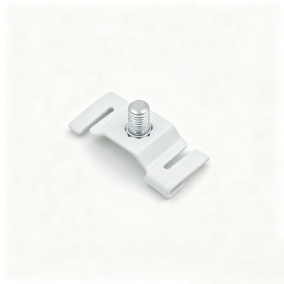 M6 Thread Oblong T Bar Clip Brass Suspension Accessory Drop Ceiling Track Light Wire Rope Cable Management Clamp (Παρασκευαστικό για την αποθήκευση καλωδίων)