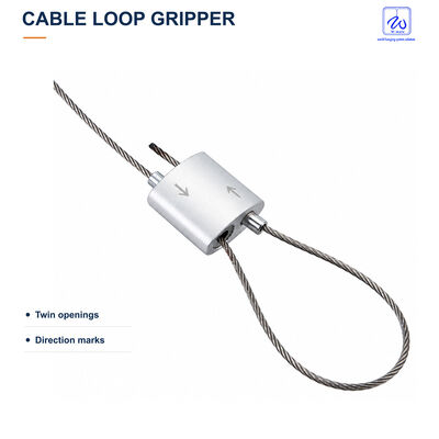 Cable Gripper for Wire Suspension Assemblies