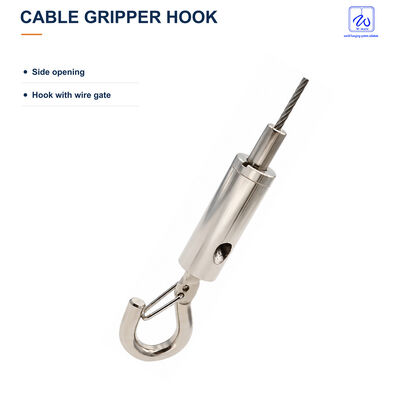 Cable Gripper for Lighting Suspension
