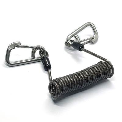 Κορδόνι ασφάλειας εργαλείων με Carabiner για την προστασία πτώσης