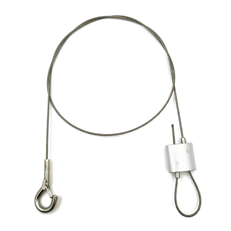 Κίτ αναστολής για κρεμασμένο ομιλητή Ασφάλεια σύρμα σχοινί με κυκλική λαβή για το ταβάνι ομιλητής τοποθετημένο στο ταβάνι για το κρεμάσιμο φωτεινή κλειδαριά κάμερα Diy ομιλητής στο αίθριο μπαρ εκθεσιακό κατάστημα