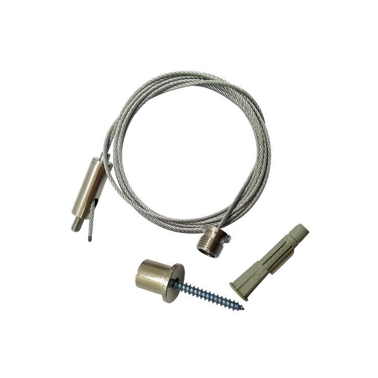 Κιτ Φωτισμού Ανάρτησης με Καλώδιο από Ανοξείδωτο Χάλυβα για Ψευδοροφή