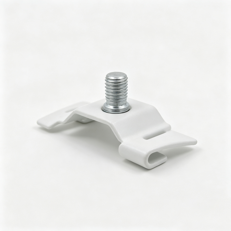 M6 Thread Oblong T Bar Clip Brass Suspension Accessory Drop Ceiling Track Light Wire Rope Cable Management Clamp (Παρασκευαστικό για την αποθήκευση καλωδίων)