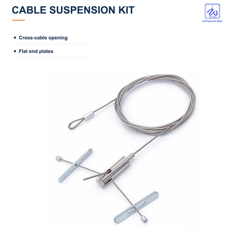 Y-Type Cable Suspension Kit for Light Panels
