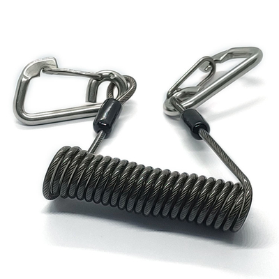 Κορδόνι ασφάλειας εργαλείων με Carabiner για την προστασία πτώσης